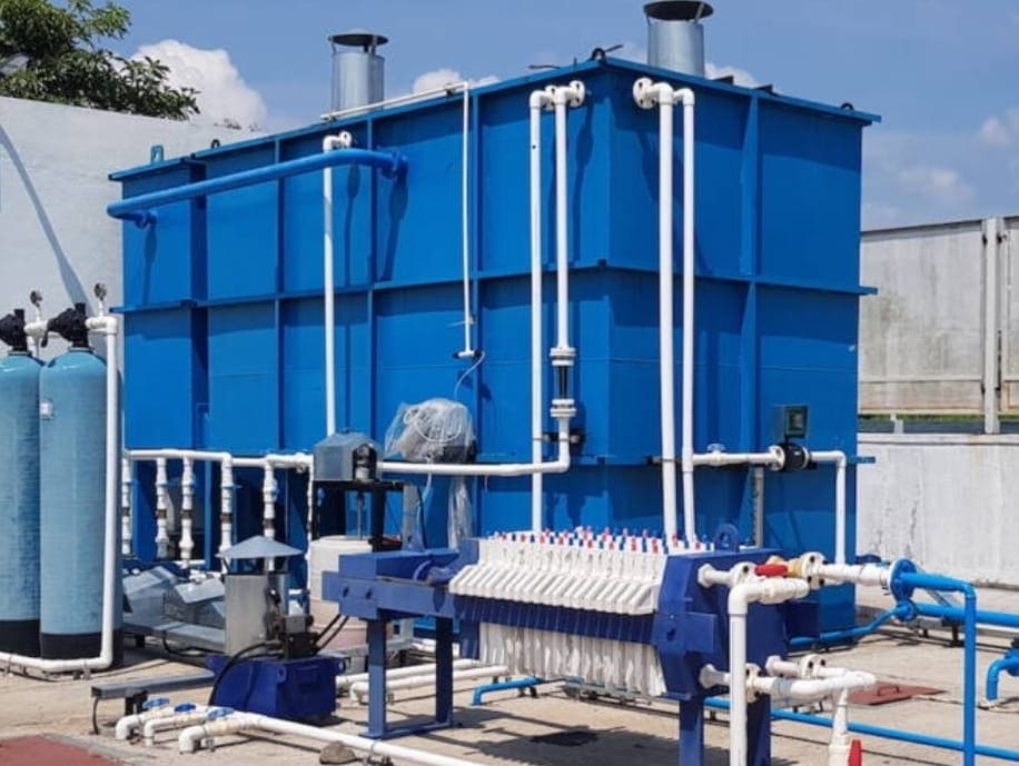 sewage treatment plant